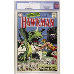 Brave and the Bold #34 Hawkman CGC VF+ 8.5 Cream