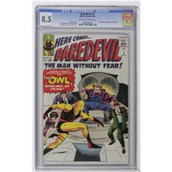 Daredevil #3 (Marvel, 1964) CGC VF+ 8.5 Off-white to wh