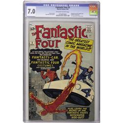 Fantastic Four #3 (Marvel, 1962) CGC FN/VF 7.0 Off-whit