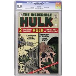 The Incredible Hulk #4 (Marvel, 1962) CGC VF
