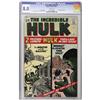 Image 1 : The Incredible Hulk #4 (Marvel, 1962) CGC VF