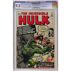 The Incredible Hulk #5 (Marvel, 1963) CGC NM- 9.2 Off-w