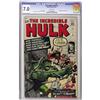Image 1 : The Incredible Hulk #5 (Marvel, 1963) CGC FN/VF 7.0 Whi