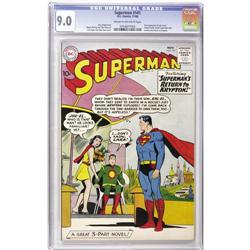 Superman #141 (DC, 1960) CGC VF/NM 9.0 Cream to