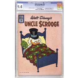 Uncle Scrooge #36 (Dell, 1962) CGC NM 9.4 Off-white to