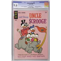 Uncle Scrooge #61 (Gold Key, 1966) CGC NM+ 9.6 Off-whit