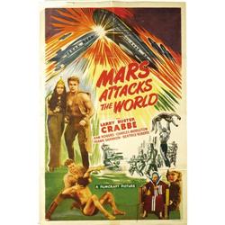 Mars Attacks the World One-Sheet Movie Poster