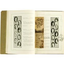 Basil Wolverton Signed High School Yearbook