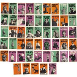 Monster Greeting Card Complete Set R. Crumb 