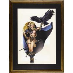 Chris Achilleos - "The Mercenary" Painting Original Art