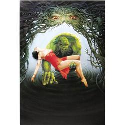 Chris Achilleos - "Swamp Thing" Painting Original Art