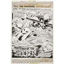 Ross Andru, et al Spider-Man #152 Splash pg Art