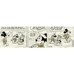 Roman Arambula - Mickey Mouse Daily Strip Art