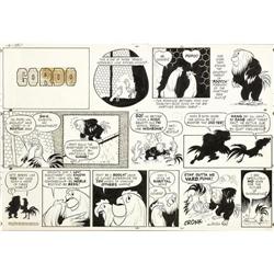 Gus Arriola - Gordo Sunday Comic Strip, dated