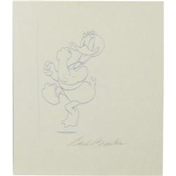 Carl Barks - Donald Duck Sketch Original Art