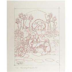 Carl Barks - "The Diligent Headhunter" Preliminary Art