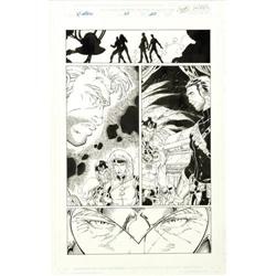 Brett Booth X-Men #99, page 20 Original Art