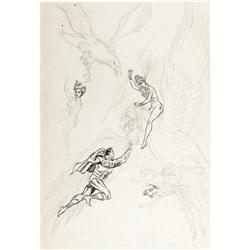 Wayne Boring - Star Spanner Original Art, 16 pgs