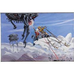 Wayne Boring - Fantasy Painting Original Art (1980)