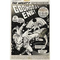 John Buscema and Tom Palmer - The Avengers #97 Splash