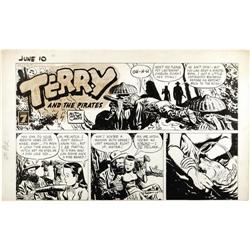Milton Caniff Terry & the Pirates Partial Sunday