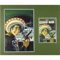 Cisco Kid Cover Original Art (Dell)