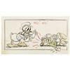 Image 1 : Donald Duck Storyboard Drawing Animation Art