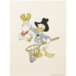 Donald Duck Hand-Painted Portfolio (1941)