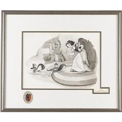 Snow White Illustration Original Art (Disney)