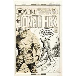 Weird Western Tales 29 Jonah Hex Orig. Cover Art