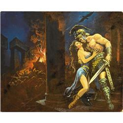 Luis Dominguez - Romance Illustration Original