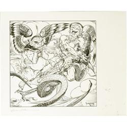 Michael Dubisch - Fantasy Illustration Original