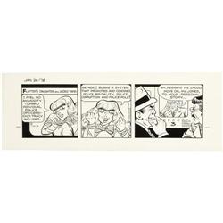 Rick Fletcher - Dick Tracy Daily Strip Art