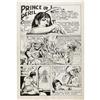 Image 1 : Hal Forrest - "Prince of Peril" Page Original