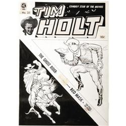 Frank Frazetta - Tim Holt #21 Cover Original