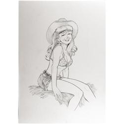 Guy Gilchrist - Daisy Illustration Original Art