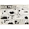 Image 1 : Chester Gould - Dick Tracy Sunday Comic Strip Original