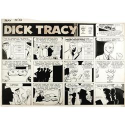 Chester Gould - Dick Tracy Sunday Original Art