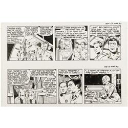 Ron Harris - Star Trek Comic Strip Original
