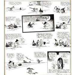 George Herriman - Krazy Kat Sunday Strip Art