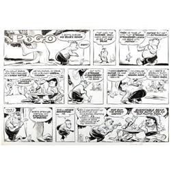 Walt Kelly - Pogo Sunday Comic Strip Original