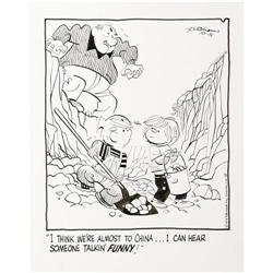 Hank Ketcham - Dennis the Menace Comic Art