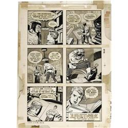 Kirby, Meskin, Ditko, Simon Captain 3-D Art 1953
