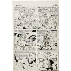 Jack Kirby and Chic Stone - X-Men #11, page 8 Original