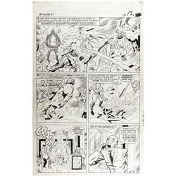 Jack Kirby X-Men #11, page 9 Original Art