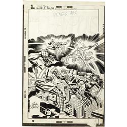 Jack Kirby, Frank Giacoia - The Champions #6 Art