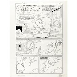 Warren Kremer Casper #154 Original Art