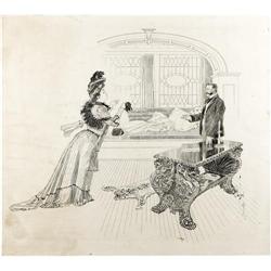 Orson Lowell - Illustration Original Art