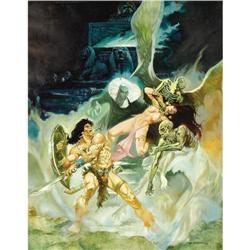 Estaban Maroto - Conan the Barbarian Painting