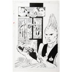 Todd McFarlane Infinity Inc. Original Art